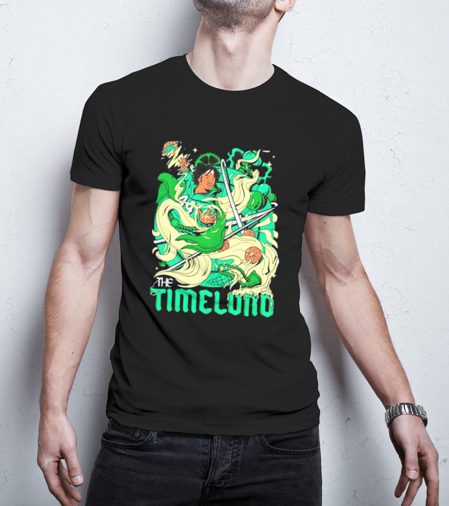 The Time Lord Robert Williams Boston Celtics Basketball T-Shirt