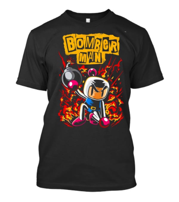 Bomberman Dynamic Action Explosion Iconic T-Shirt