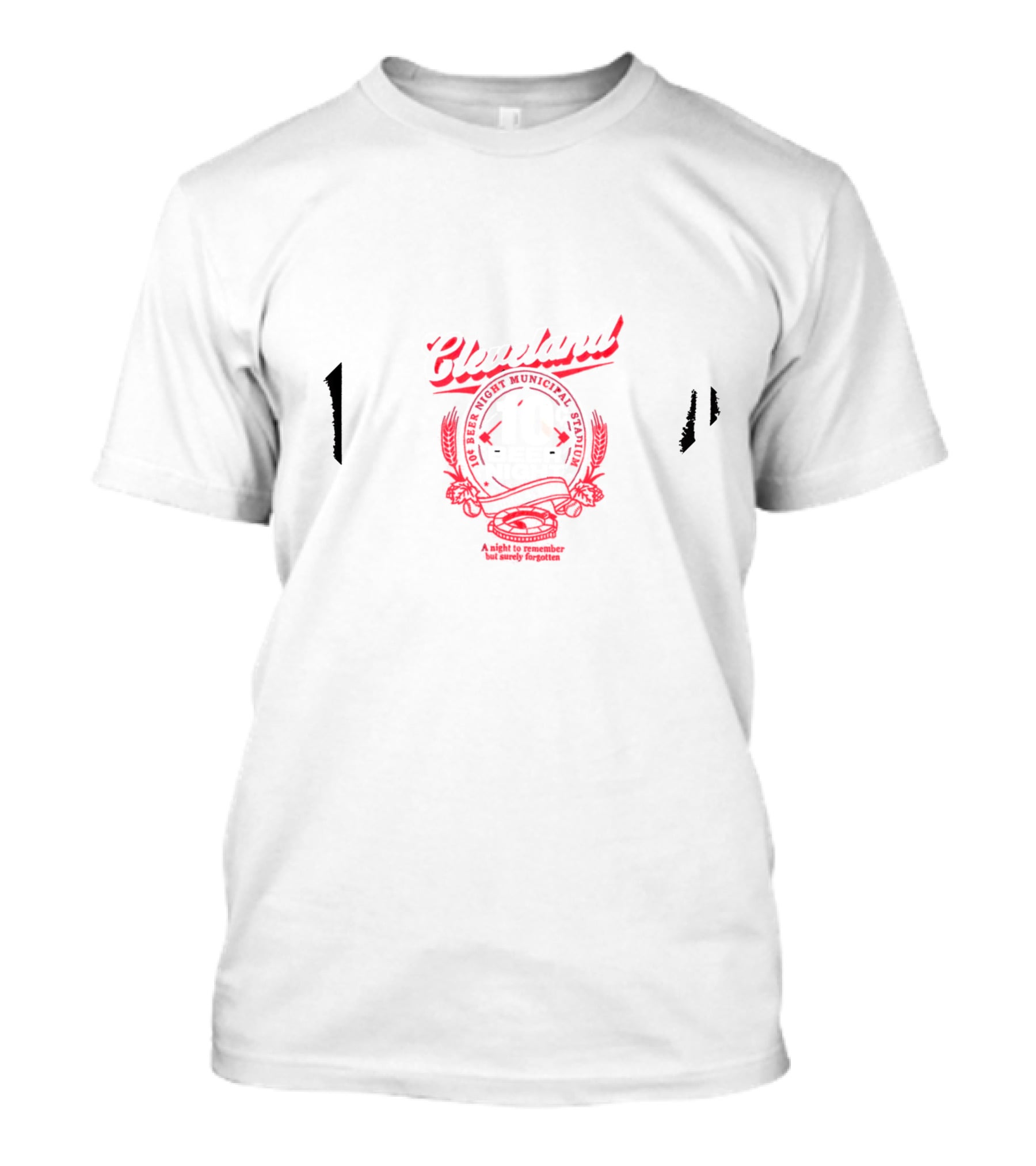 Cleveland Night Municipal Stadium 10 Cent Beer June 4 1974 A Night To Remember But Mostly Forgotten T-Shirt