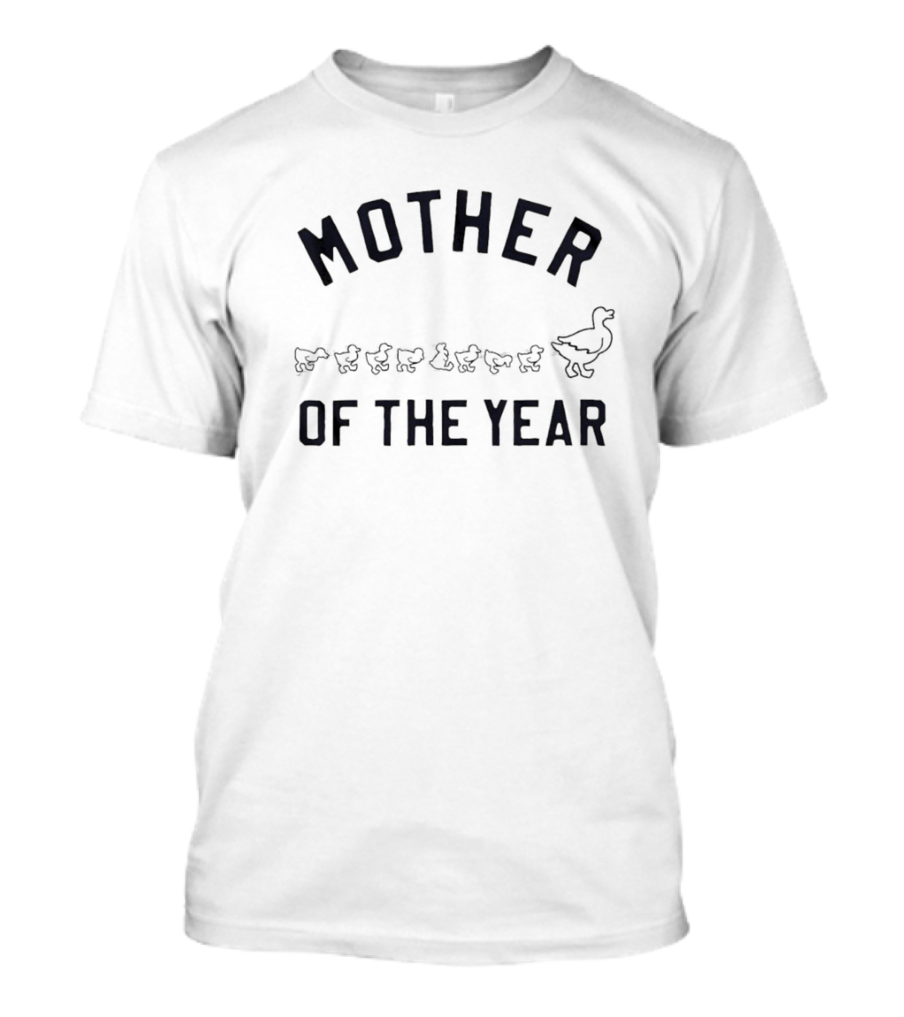 Mother Of The Year Goose Family With Goslings T-Shirt