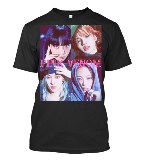 BLACKPINK Born Pink Pink Venom Album Cover T-Shirt