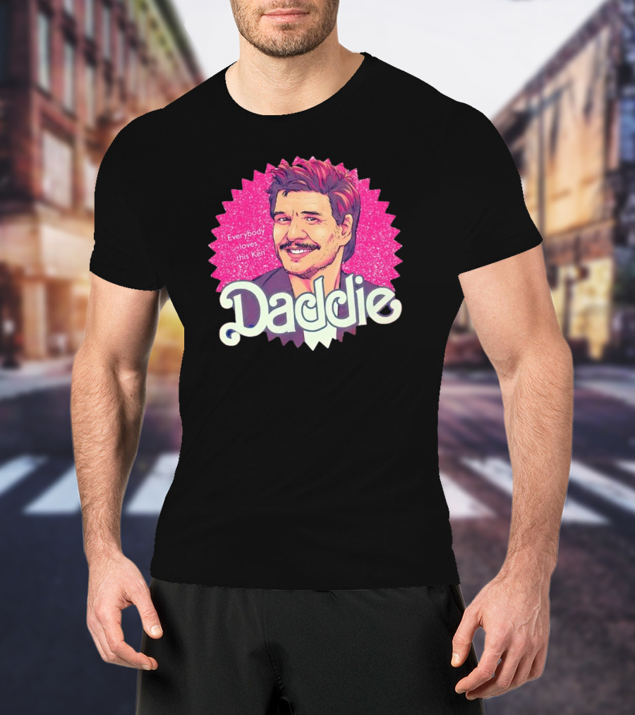 Daddie Everybody Loves This Ken Retro Photo T-Shirt