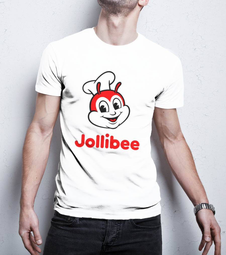 Jollibee Bee Icon With Text T-Shirt