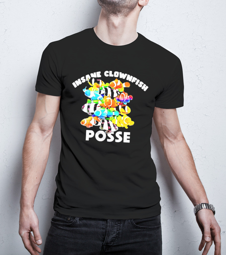 Insane Clownfish Posse Colorful Group T-Shirt