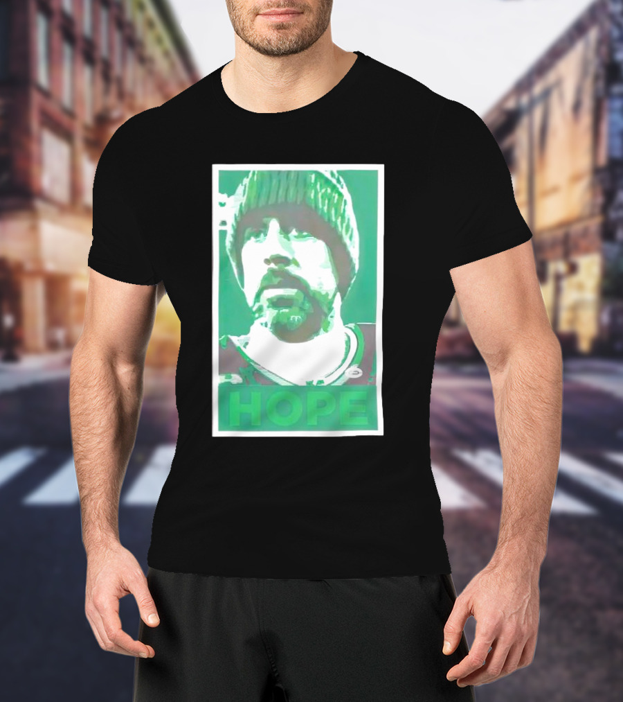 New York Jets Aaron Rodgers Hope Fan T-Shirt