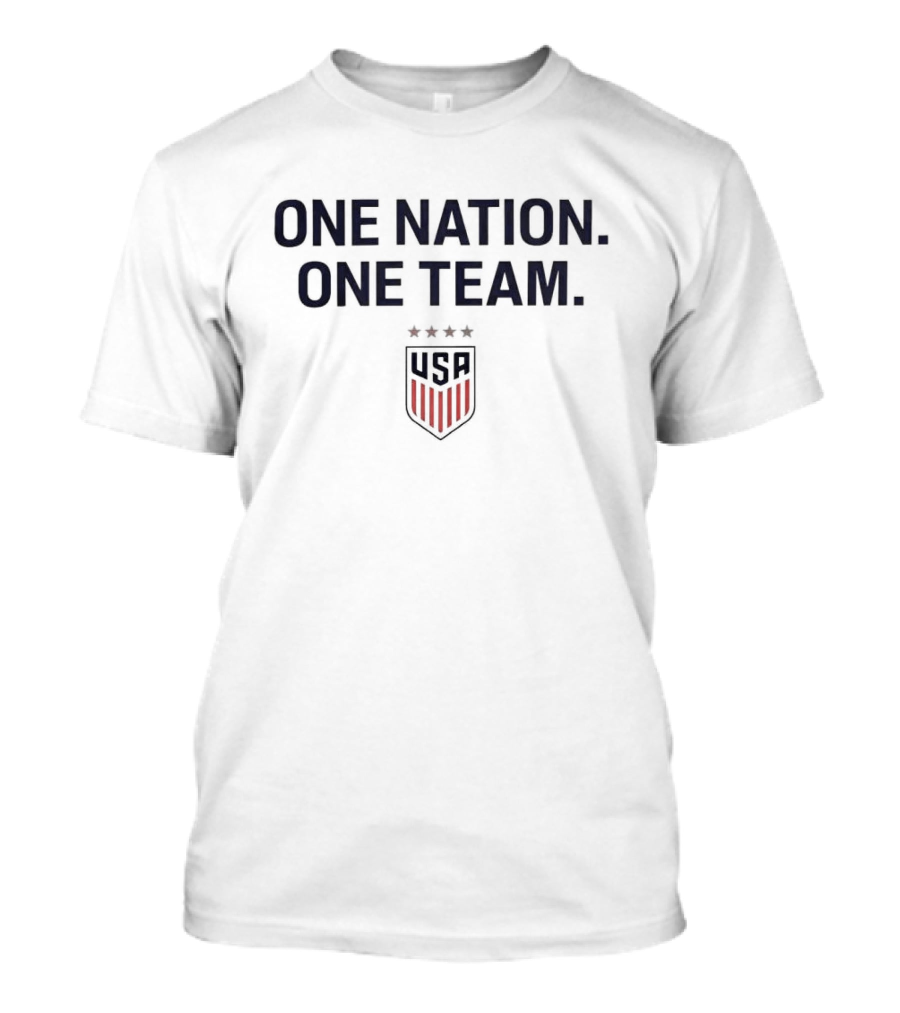 One Nation One Team USA Soccer Crest T-Shirt