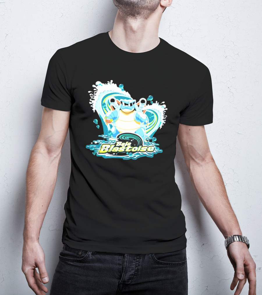 Baja Blastoise Splashing Surf Adventure T-Shirt