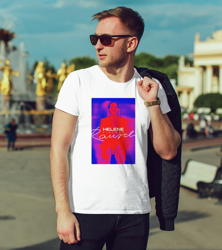 Helene Fischer Rausch Neon Style Bold Visuals T-Shirt