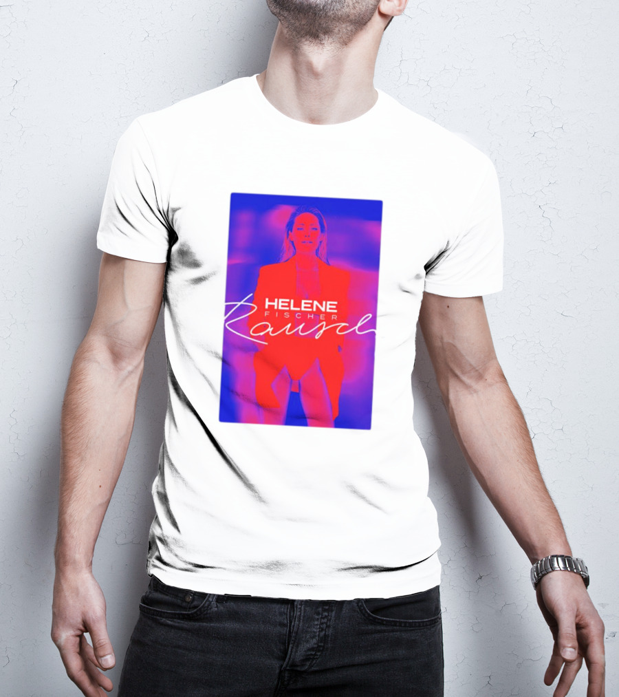Helene Fischer Rausch Neon Style Bold Visuals T-Shirt