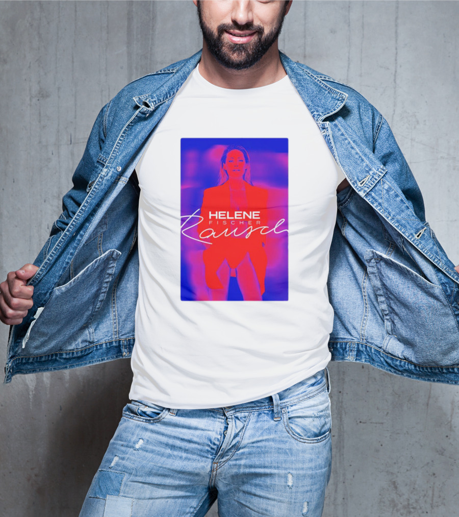 Helene Fischer Rausch Neon Style Bold Visuals T-Shirt