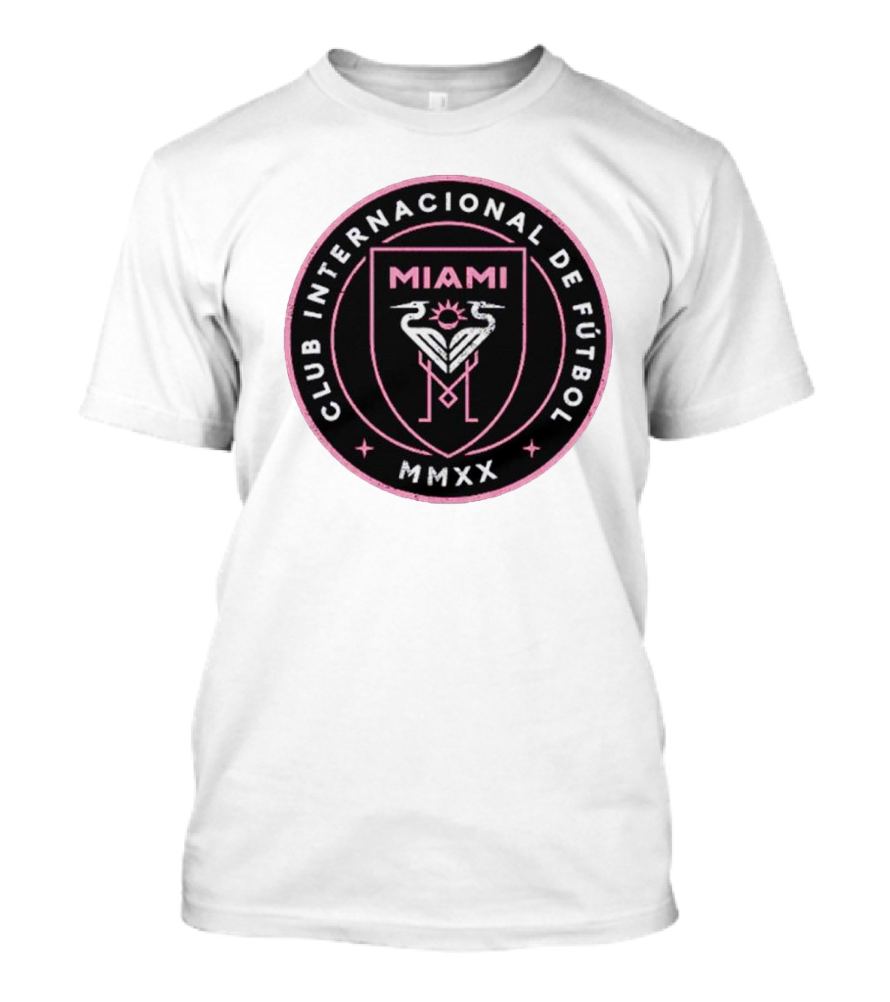 INTER MIAMI CF CLUB INTERNACIONAL DE FÚTBOL MIAMI MMXX VINTAGE PRIMARY T-Shirt