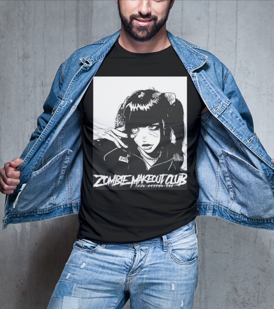 ZOMBIE MAKEOUT CLUB Japanese Style Manga T-Shirt