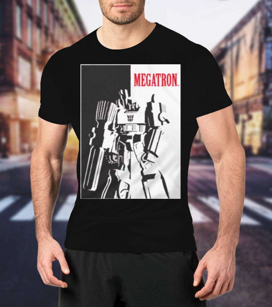 Megatron Transformers Scarface T-Shirt