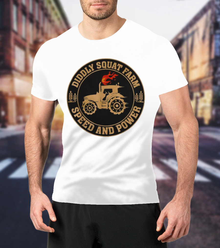 Diddly Squat Farm Tractor Speed And Power T-Shirt
