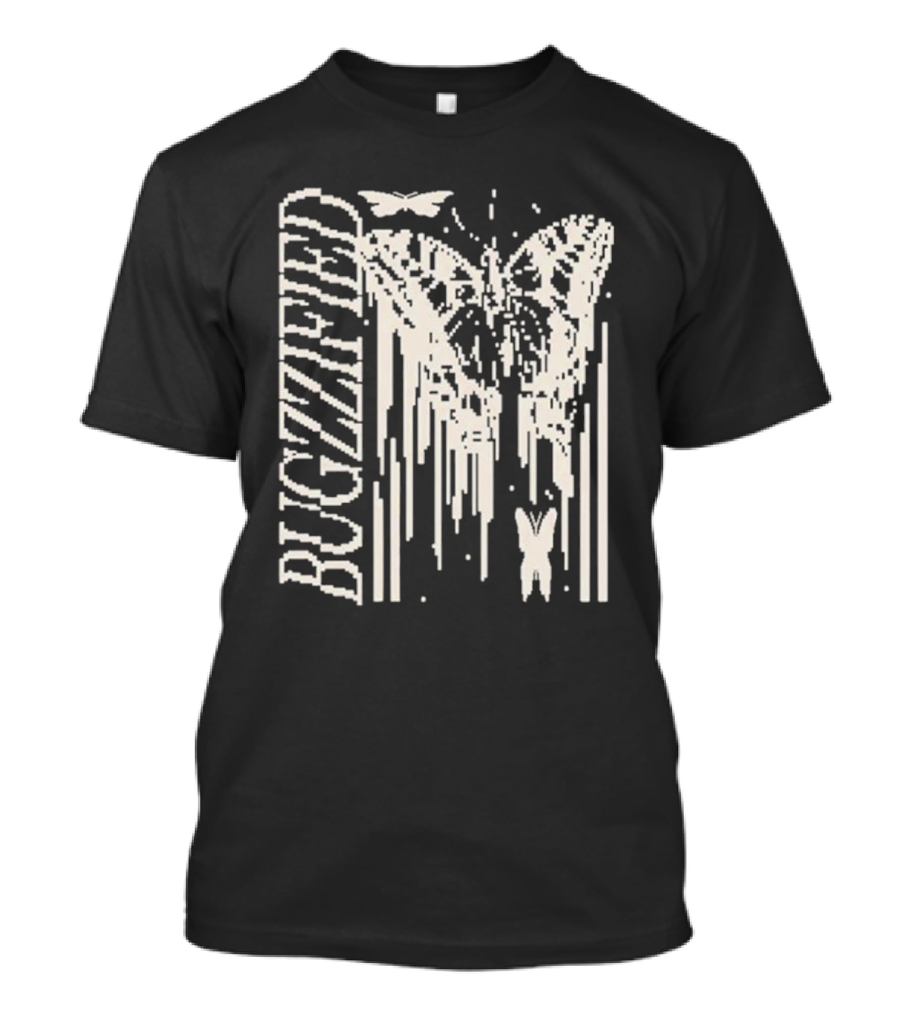 Bugzzified Caitibugzz Butterfly Pixel T-Shirt