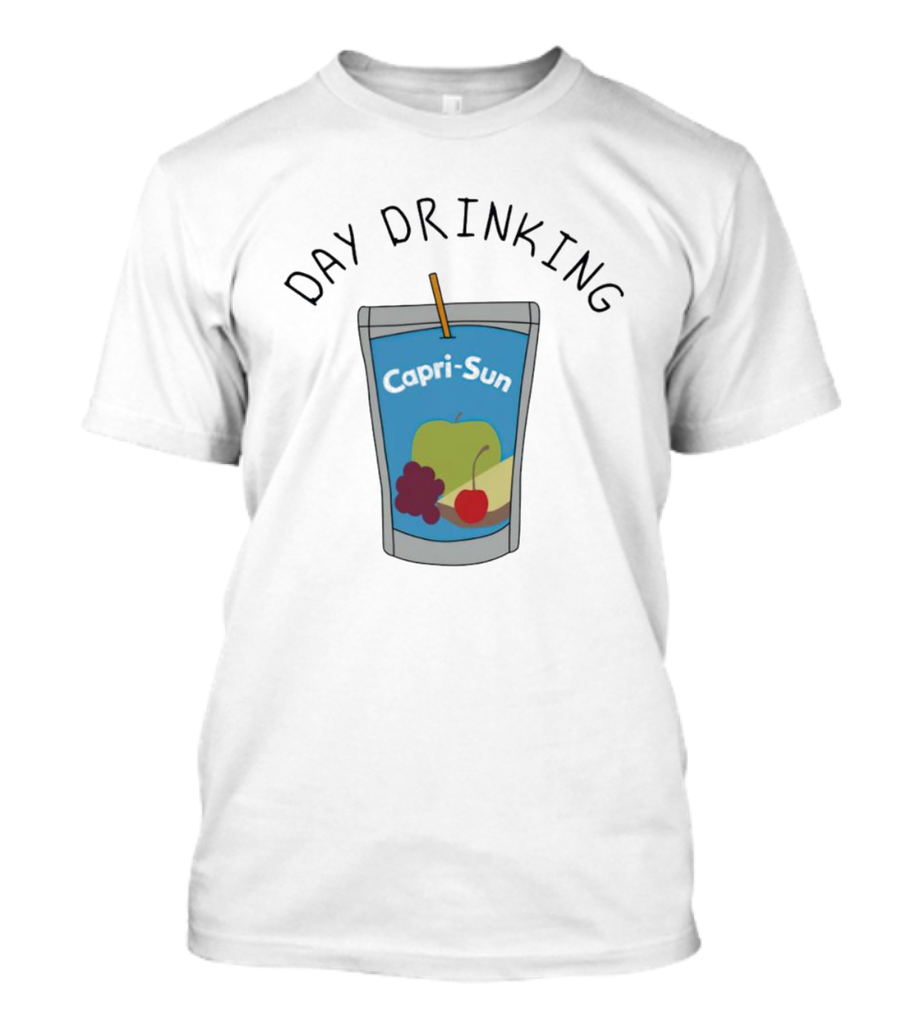 Capri-Sun Day Drinking Funny Fruit Pouch T-Shirt