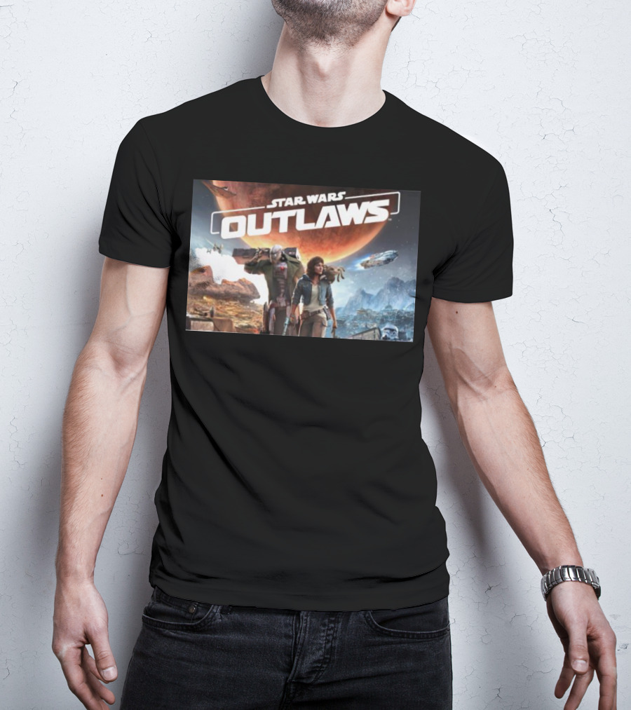 Star Wars Outlaws Adventure In A Galaxy Far Far Away T-Shirt