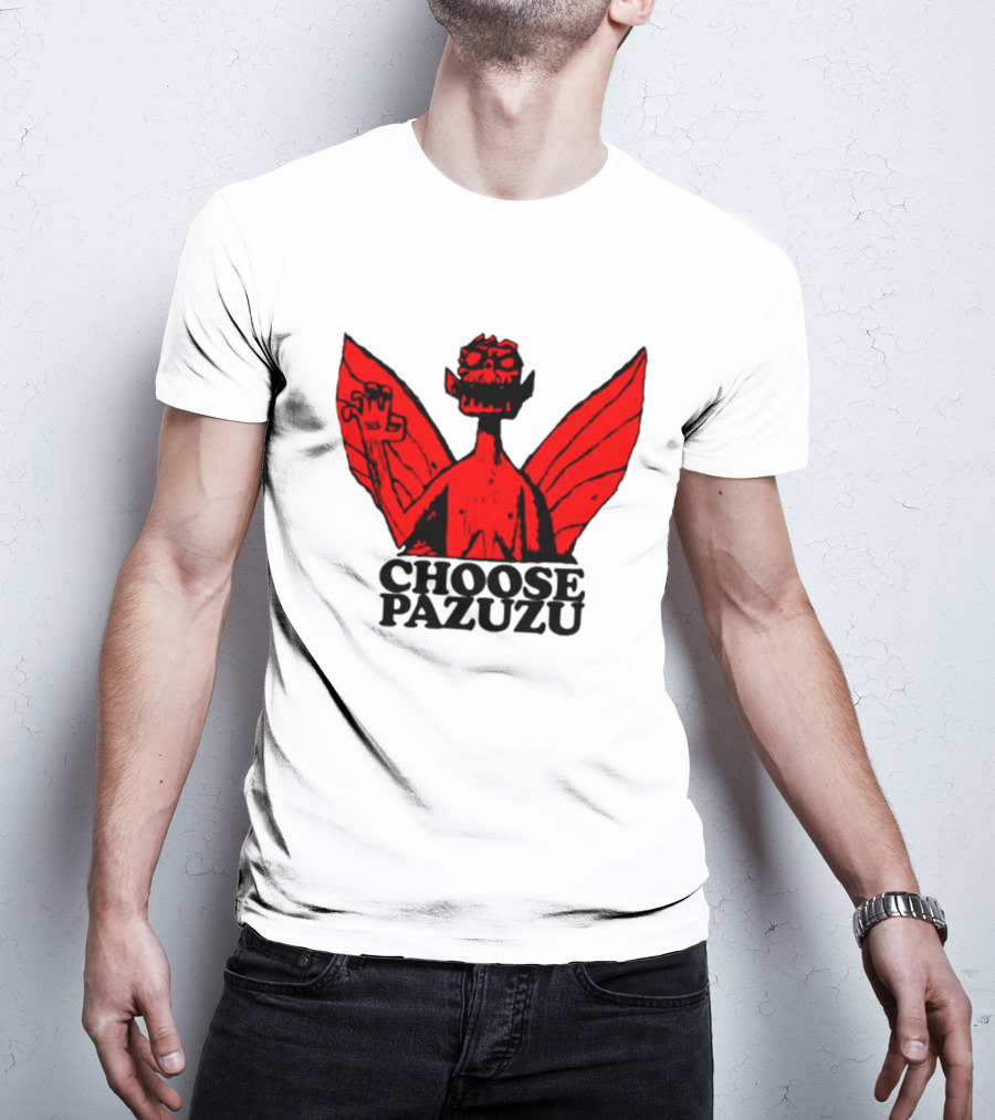 Choose Pazuzu Gorillaz Demon Wings T-Shirt