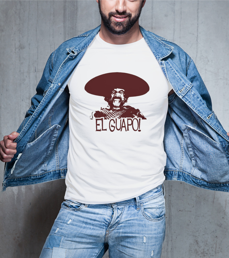 El Guapo Three Amigos Iconic Character Sombrero Image T-Shirt