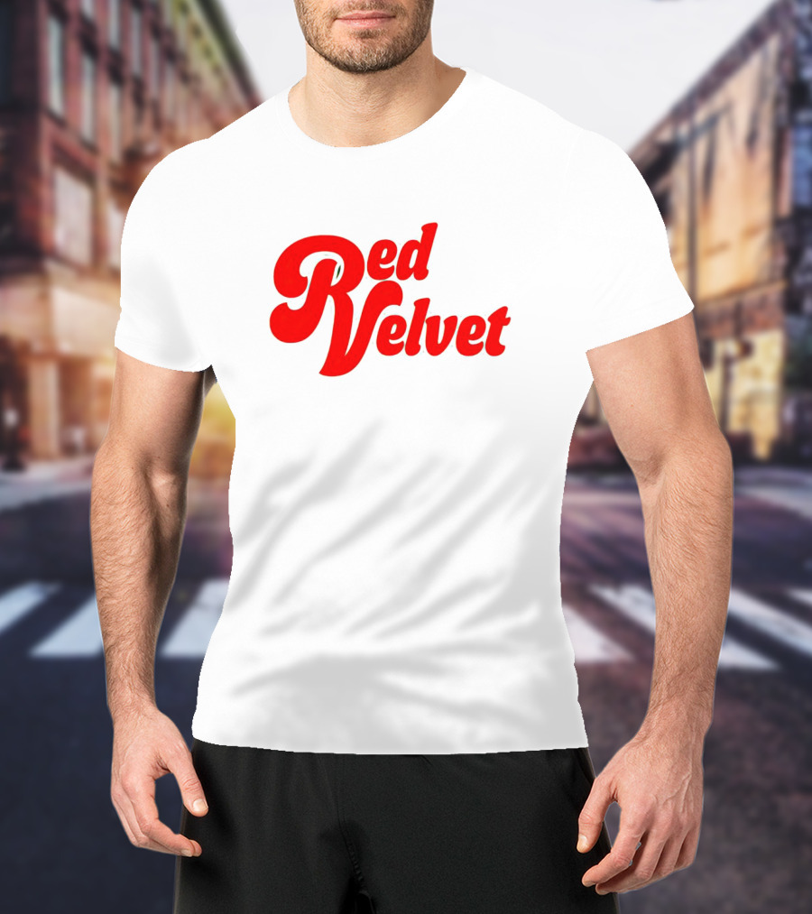 Kevin Huerter Red Velvet Bold Retro Script T-Shirt