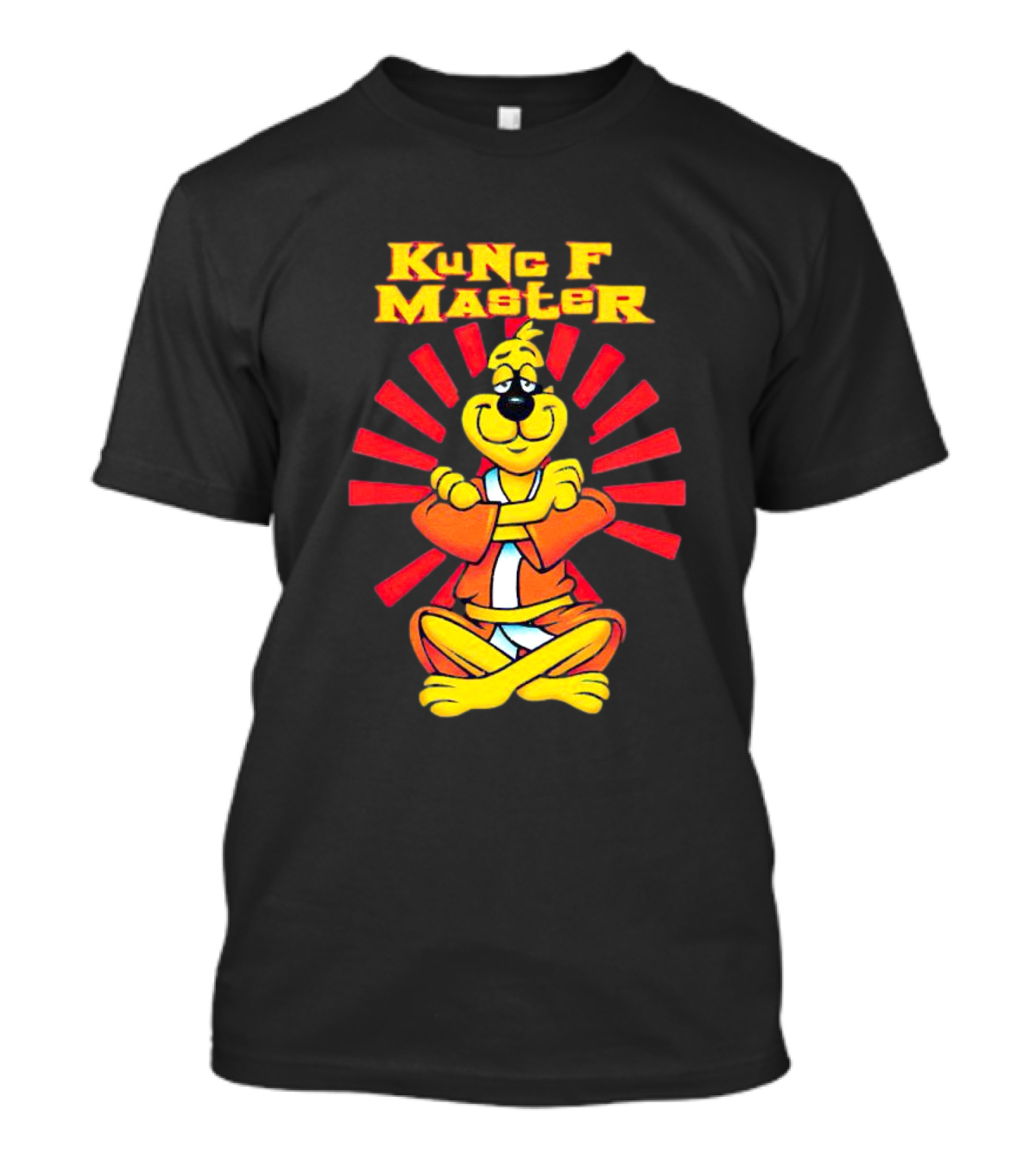 Kung Fu Master Hanna-Barbera Cartoon Character T-Shirt