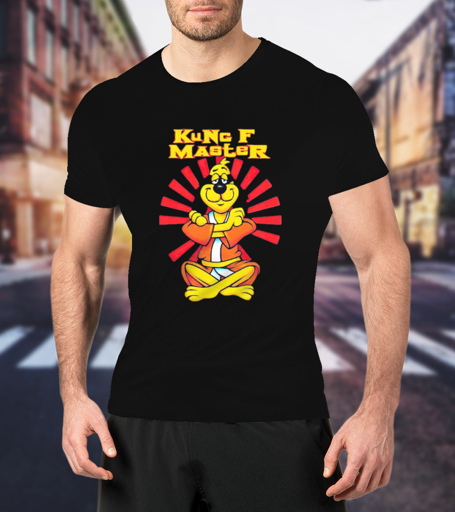Kung Fu Master Hanna-Barbera Cartoon Character T-Shirt
