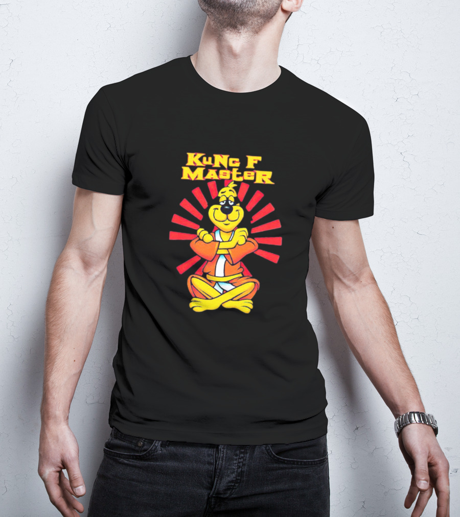 Kung Fu Master Hanna-Barbera Cartoon Character T-Shirt