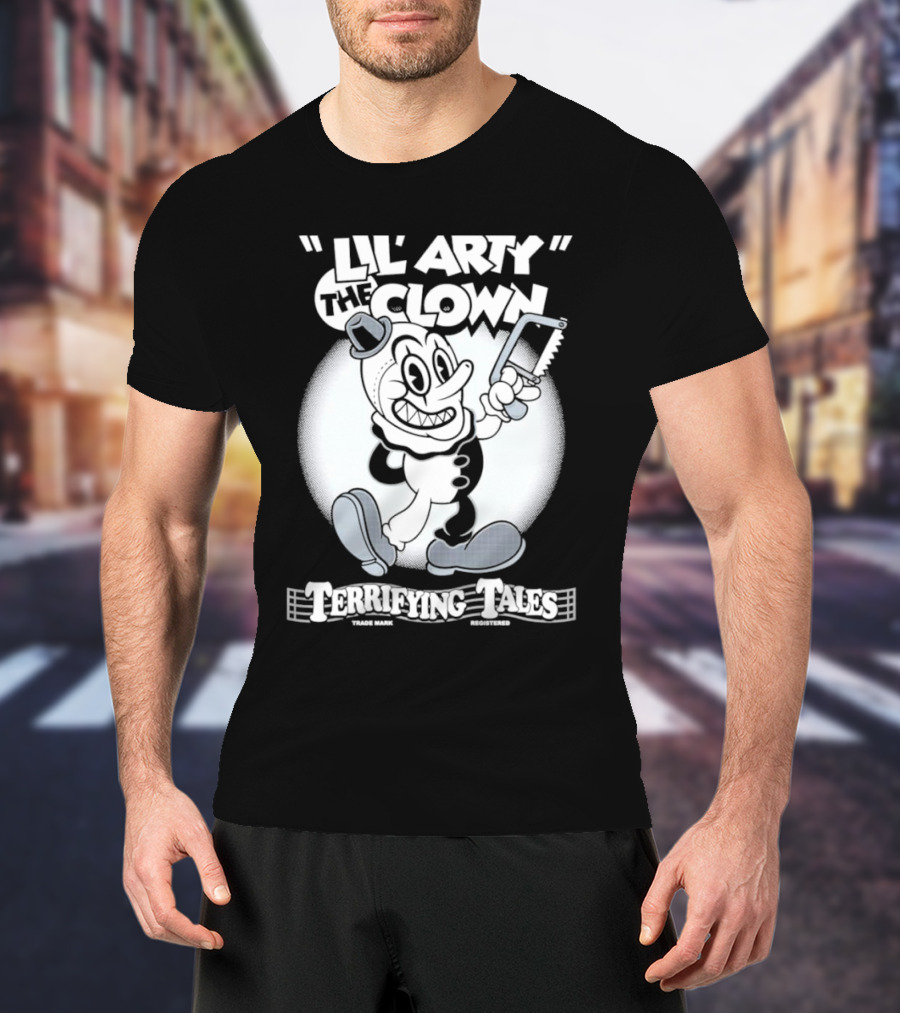 Lil’ Arty The Clown Terrifying Tales T-Shirt