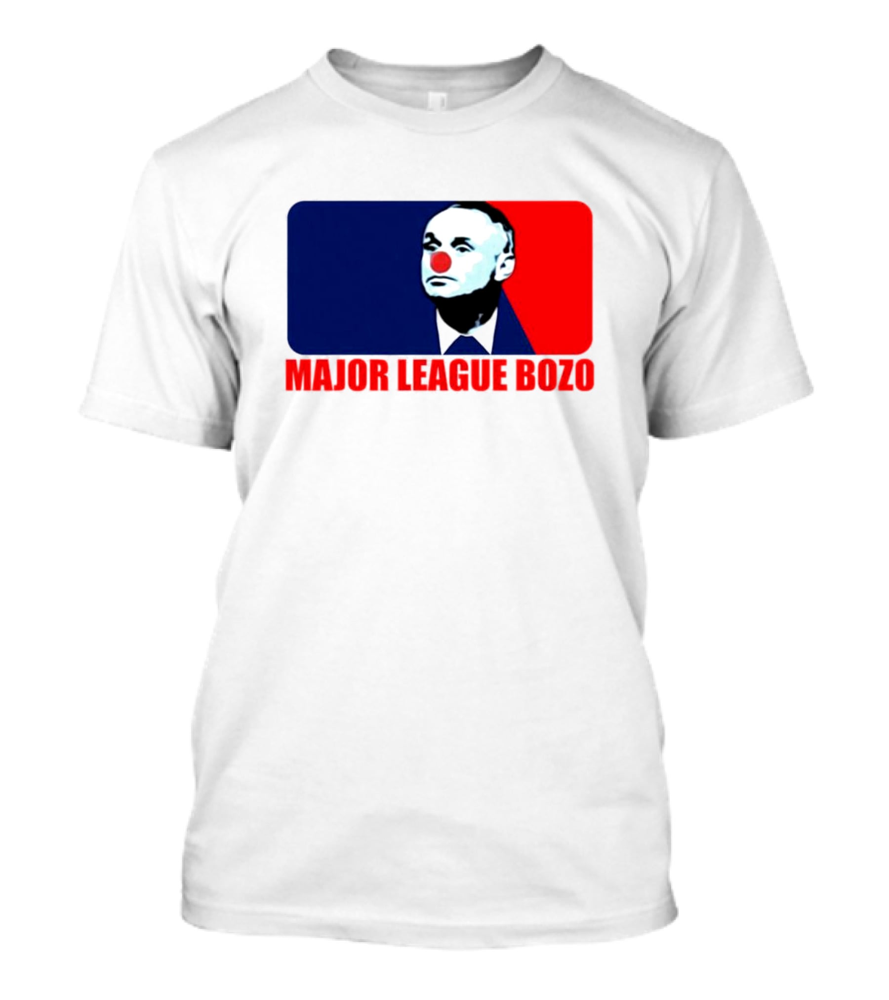 Major League Bozo Red Nose Clown T-Shirt