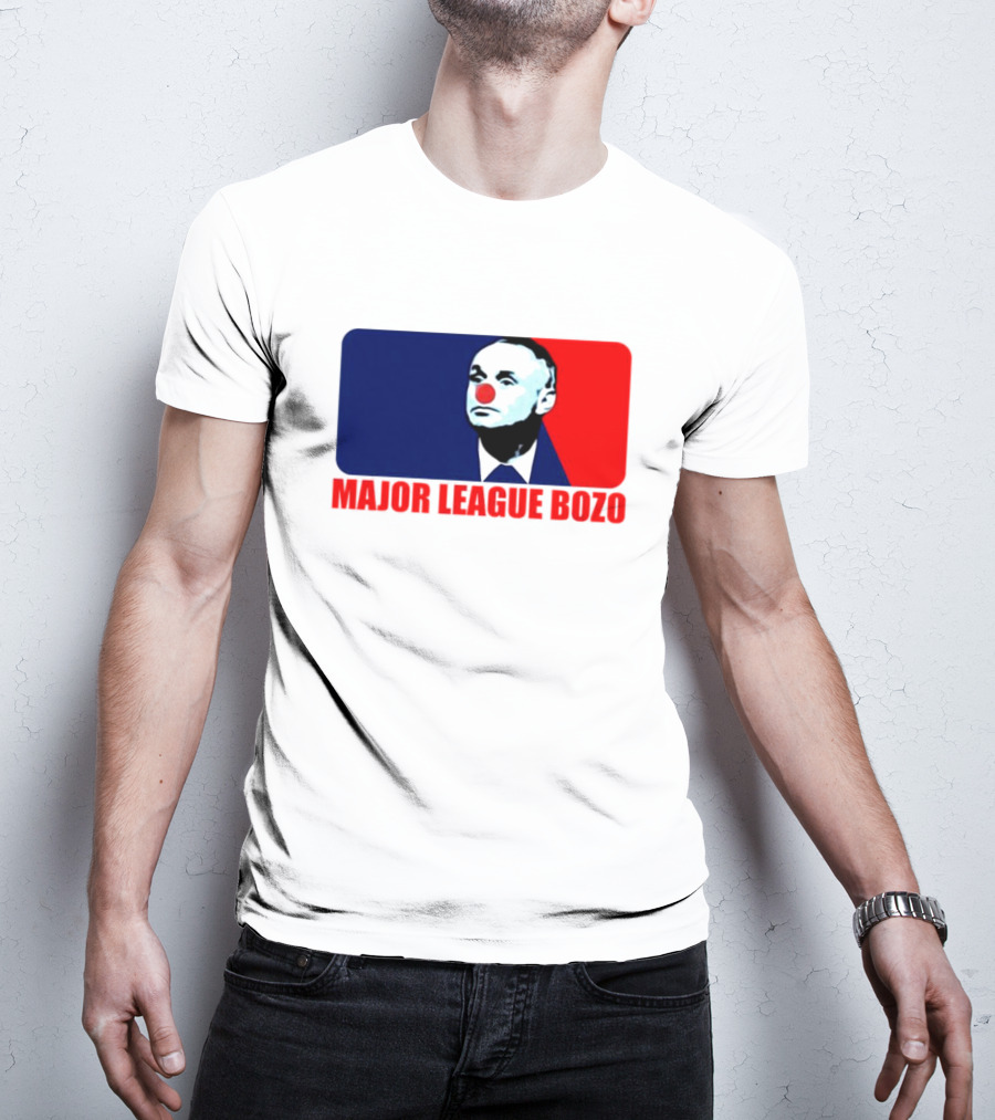 Major League Bozo Red Nose Clown T-Shirt