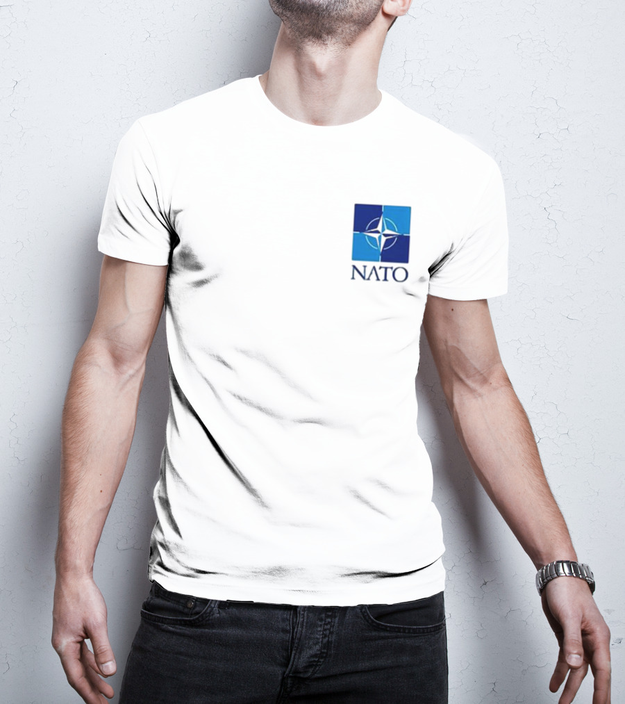 NATO Flag Emblem Logo T-Shirt