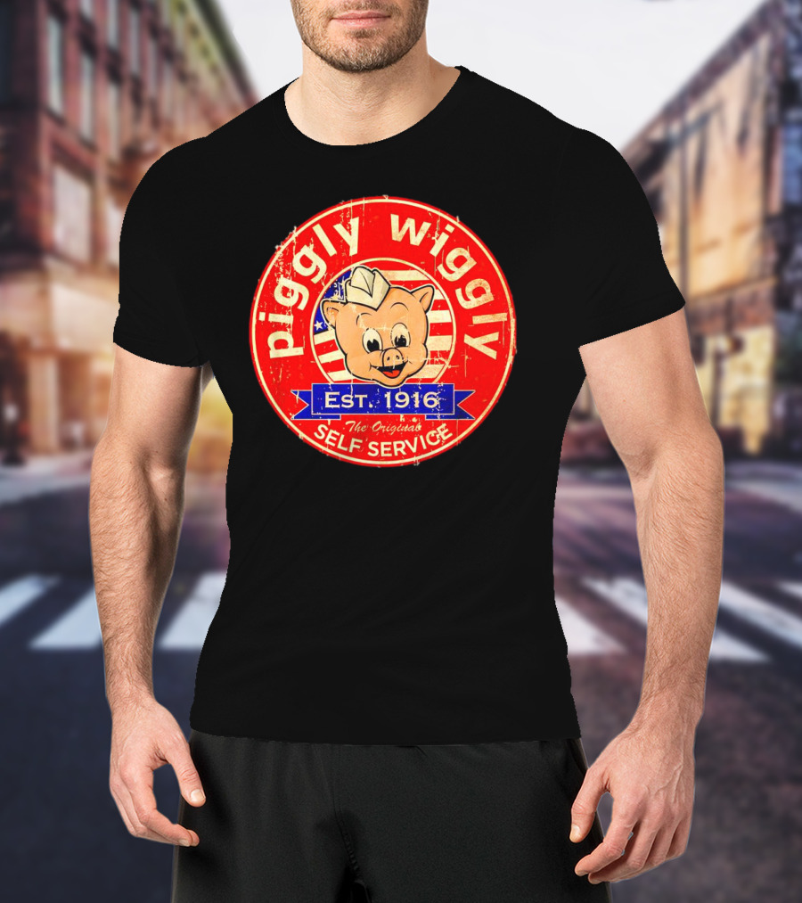 Piggly Wiggly Est 1916 The Original Self Service T-Shirt