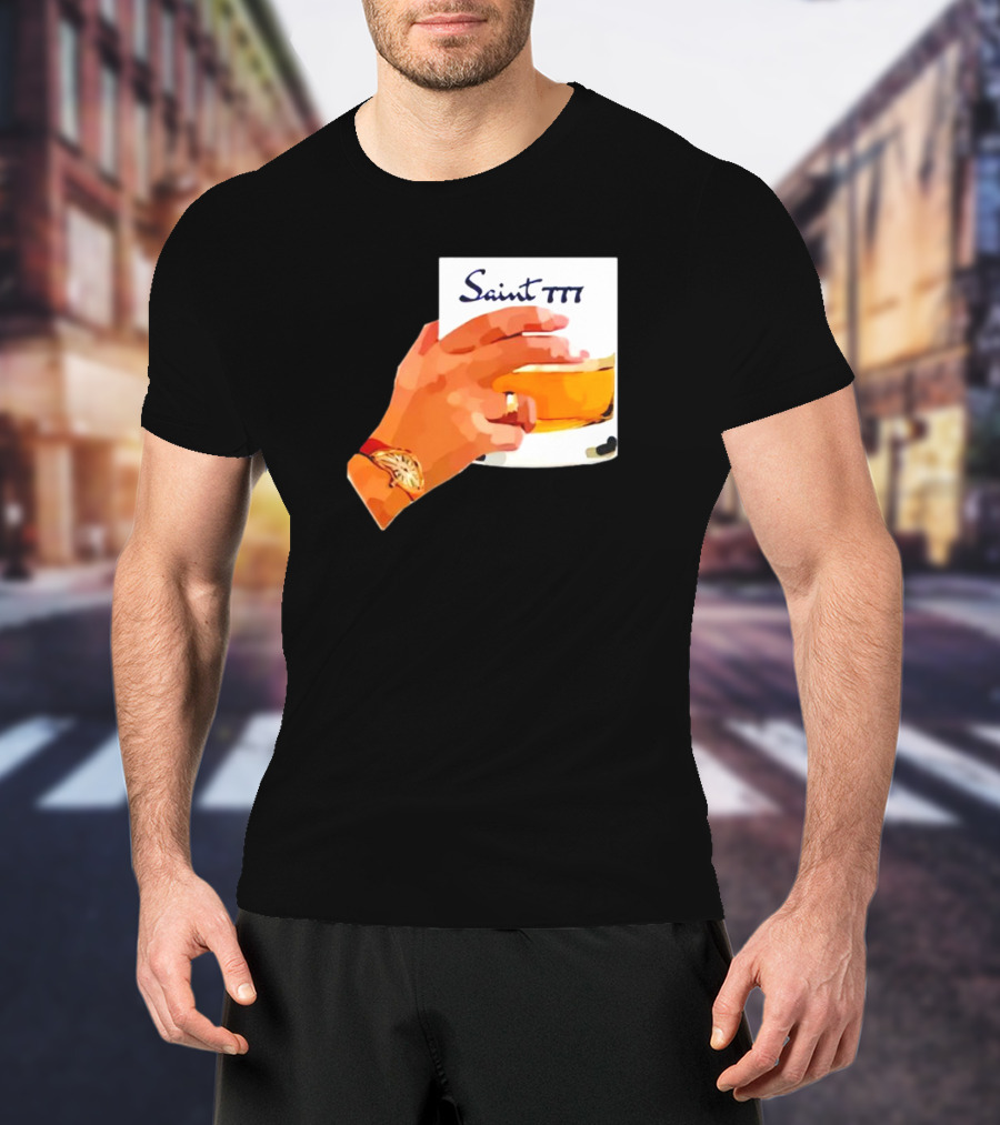 Saint 777 Whiskey Hand Watch T-Shirt