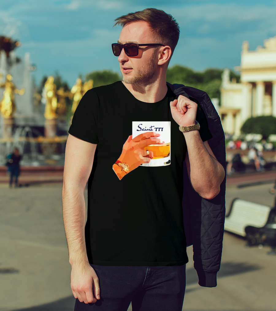 Saint 777 Whiskey Hand Watch T-Shirt