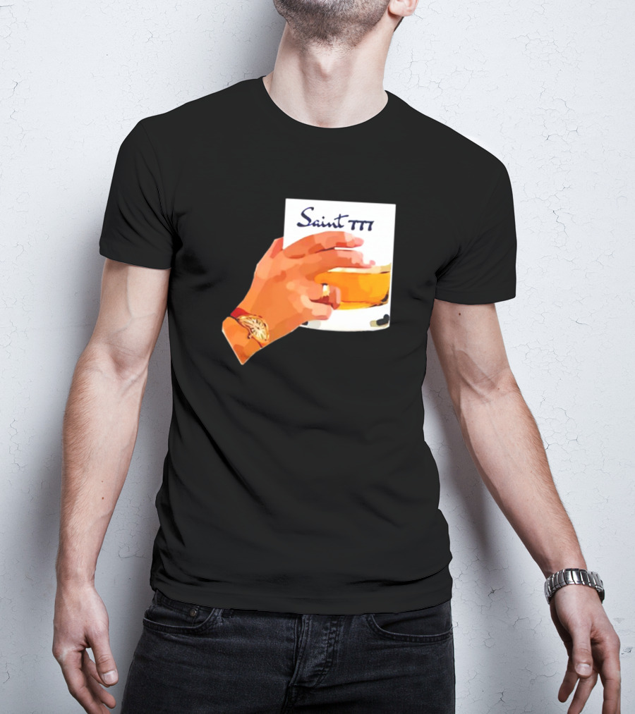 Saint 777 Whiskey Hand Watch T-Shirt