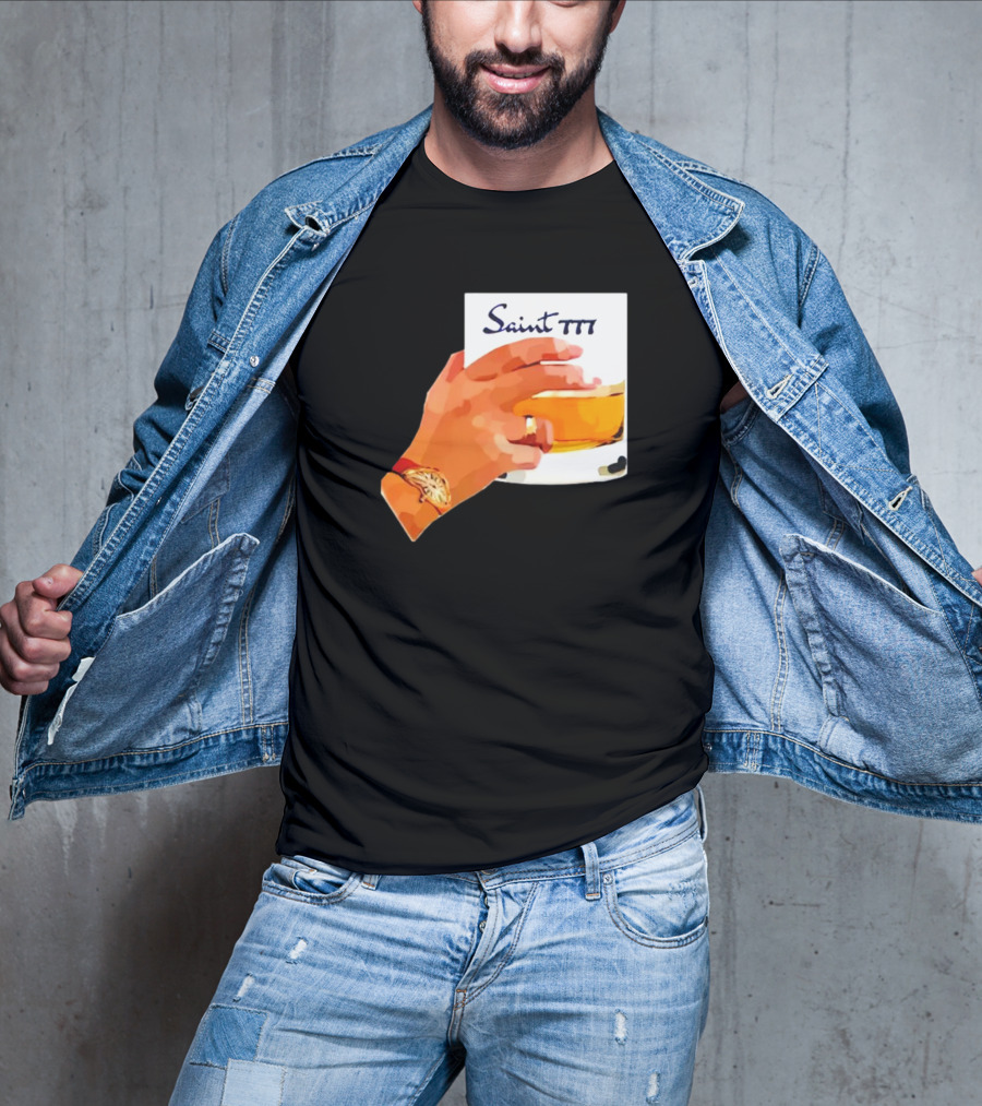 Saint 777 Whiskey Hand Watch T-Shirt