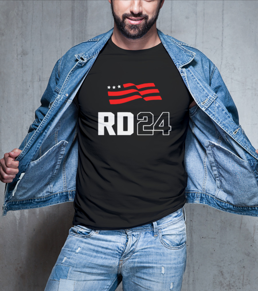 Desantis RD24 American Flag Stars Stripes T-Shirt