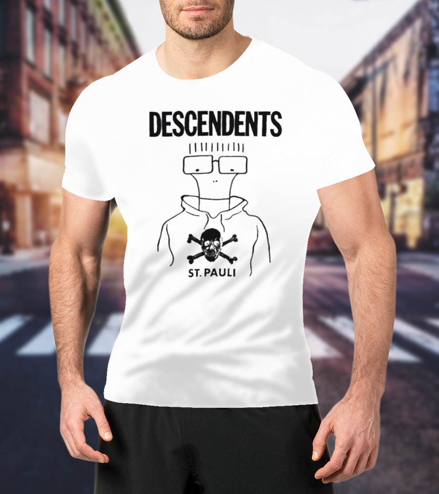 Descendents St Pauli Skull Graphic T-Shirt