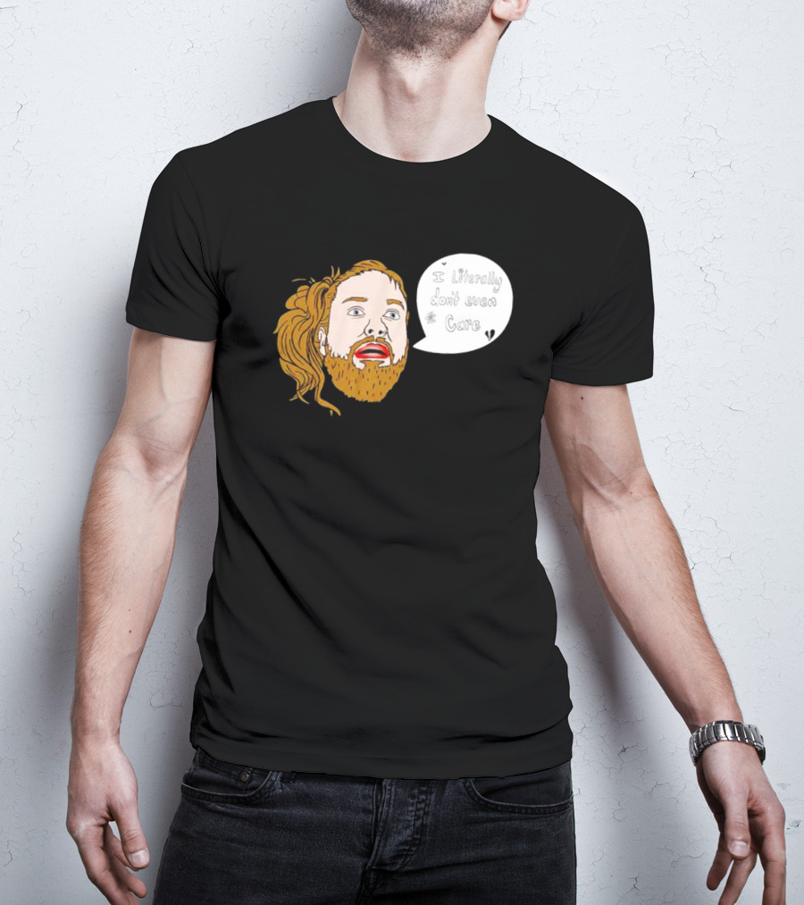 I Literally Don’t Even Care Comic T-Shirt