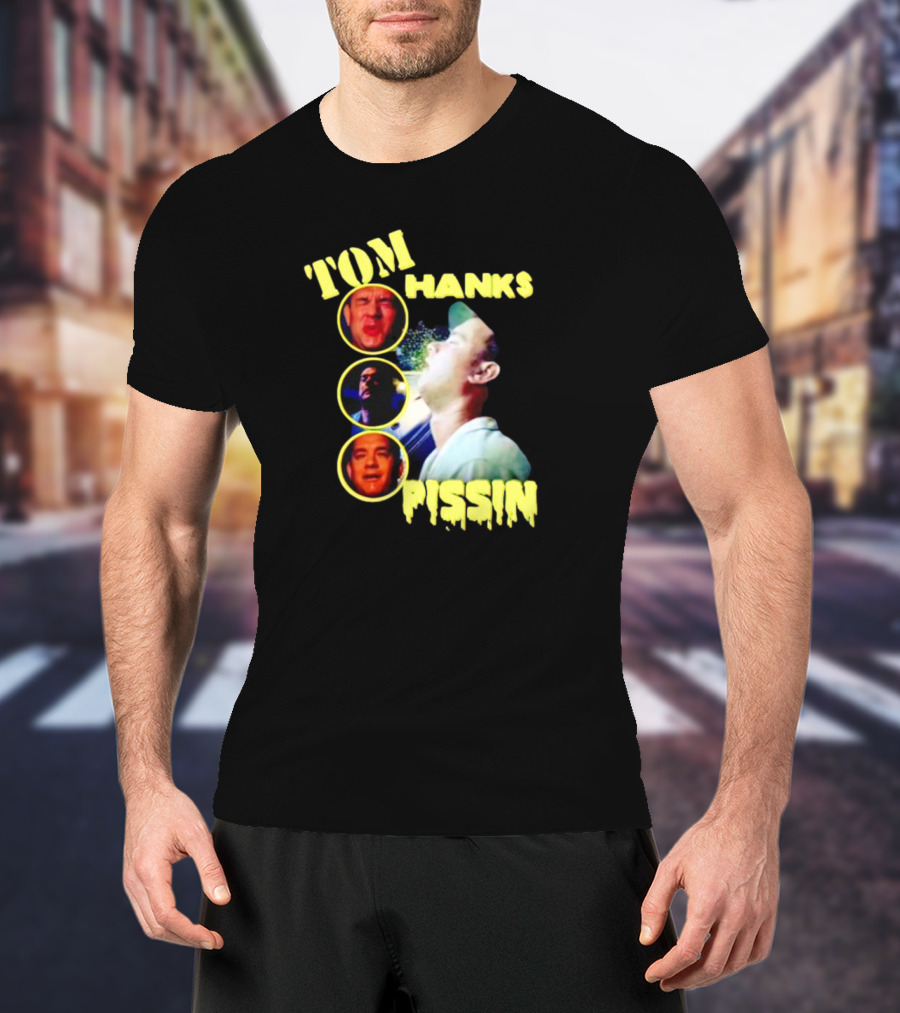 TOM HANKS PISSIN SPITTING CIRCLE PHOTOS T-Shirt