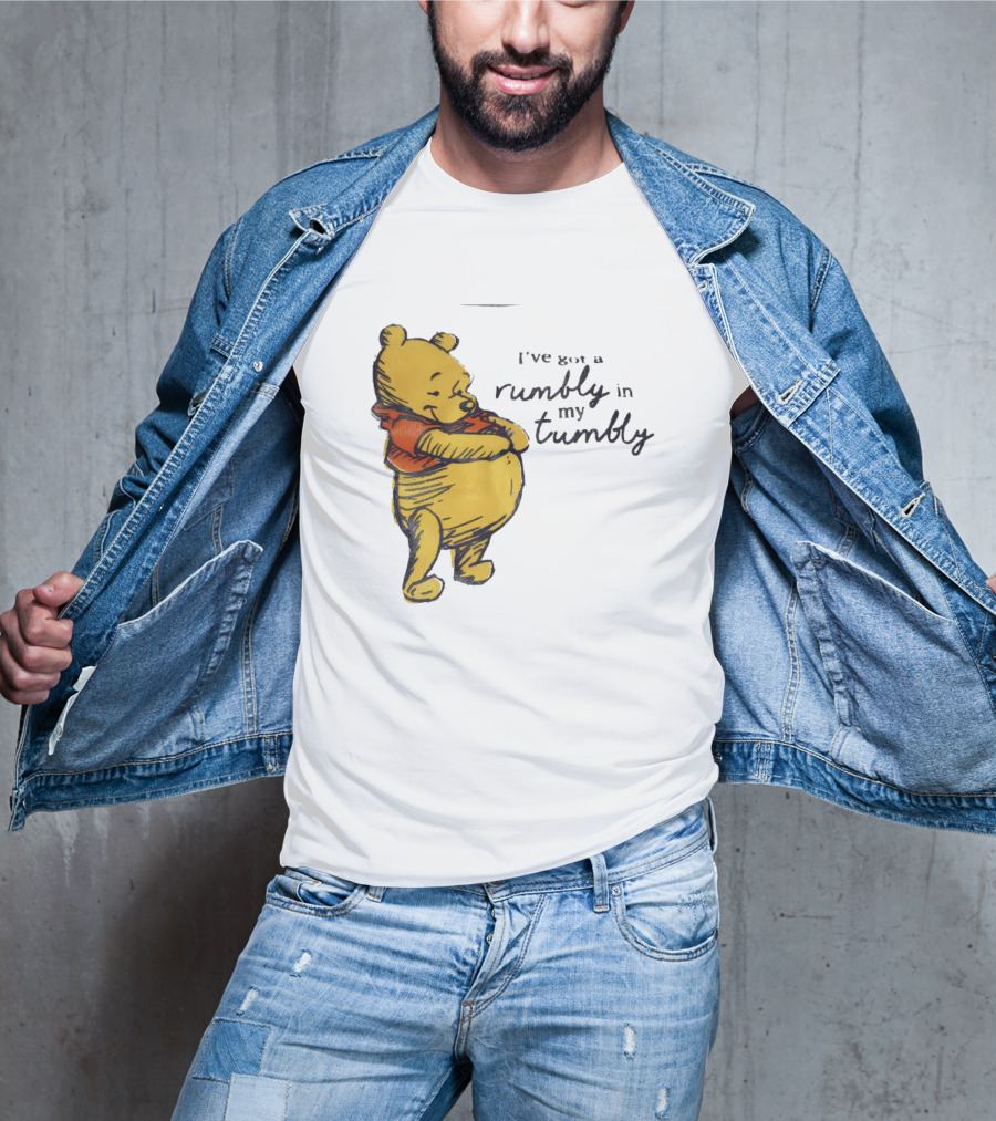 Pooh I’ve Got A Rumbly In My Tumbly Bear T-Shirt