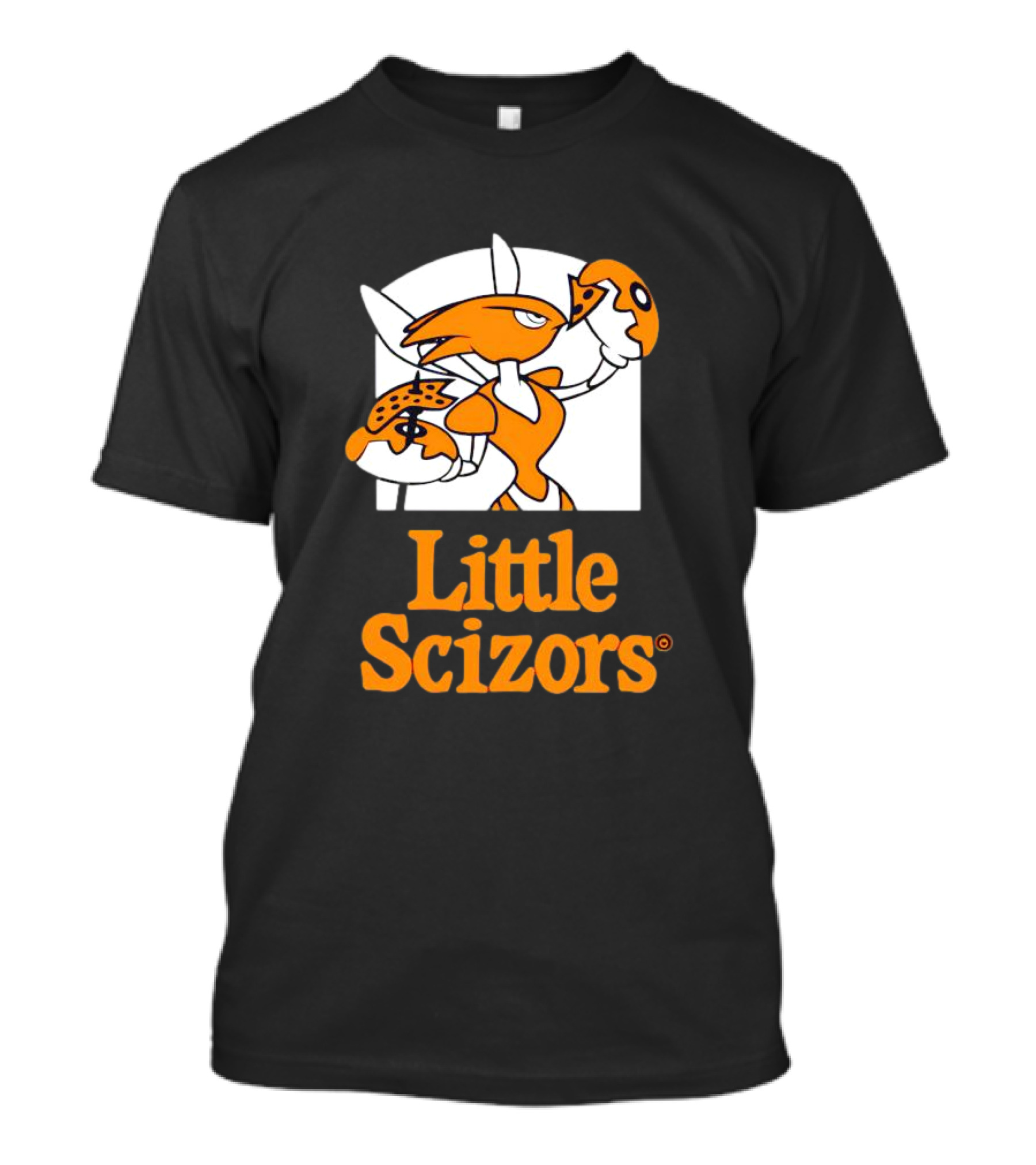 Little Scizors Pokemon Scizor Pizza T-Shirt