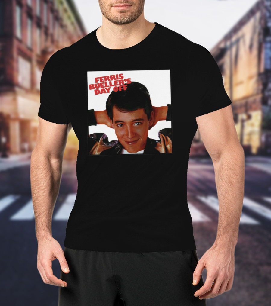 Ferris Bueller's Day Off Iconic Relaxed Pose T-Shirt