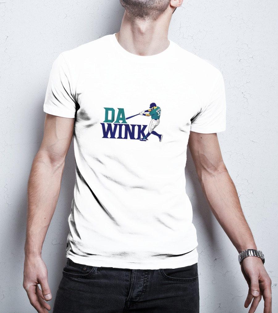 Jesse Winker Da Wink 33 Milwaukee Brewers Baseball Action Pose T-Shirt