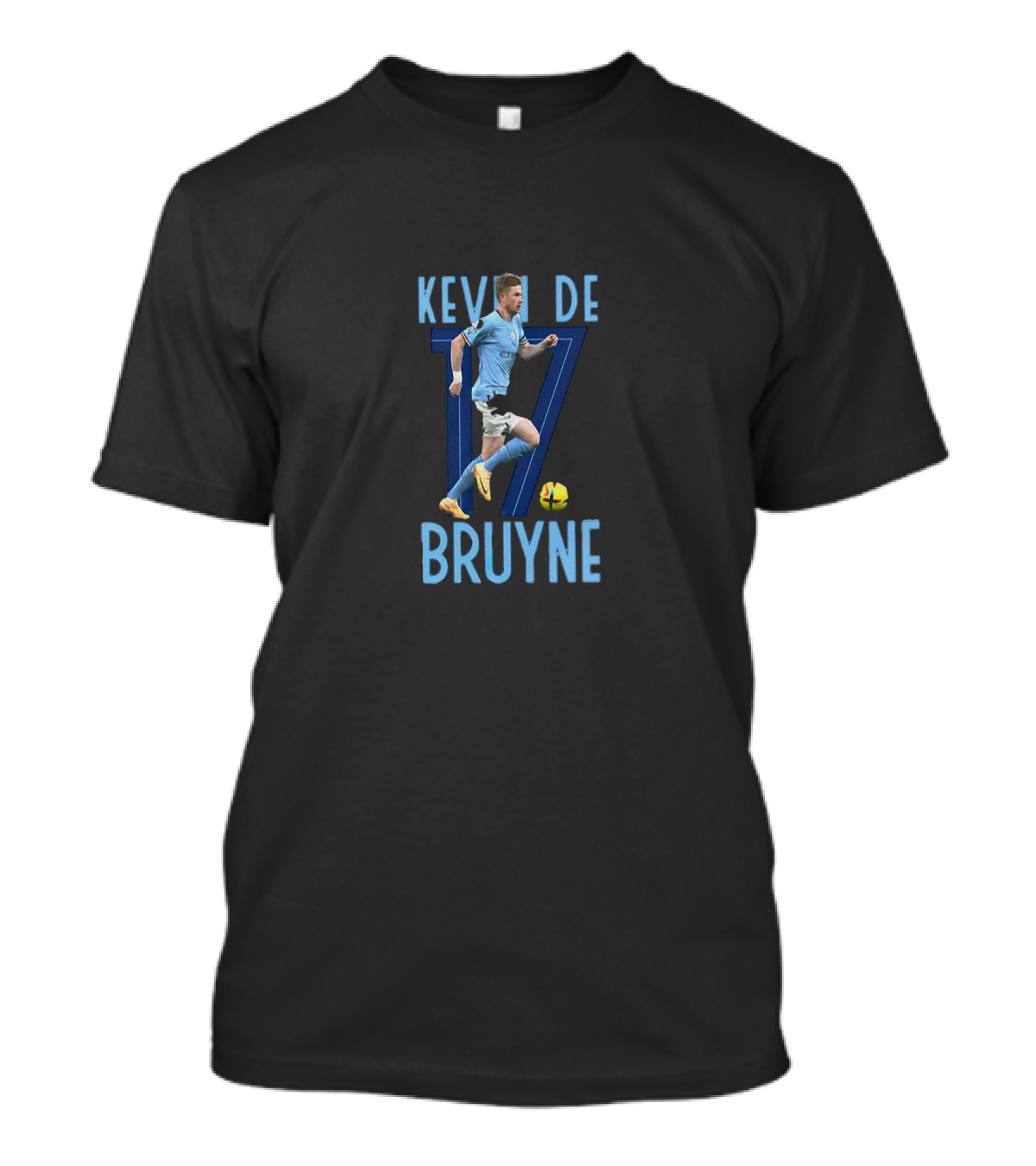 KEVIN DE BRUYNE 17 Football Player Action T-Shirt