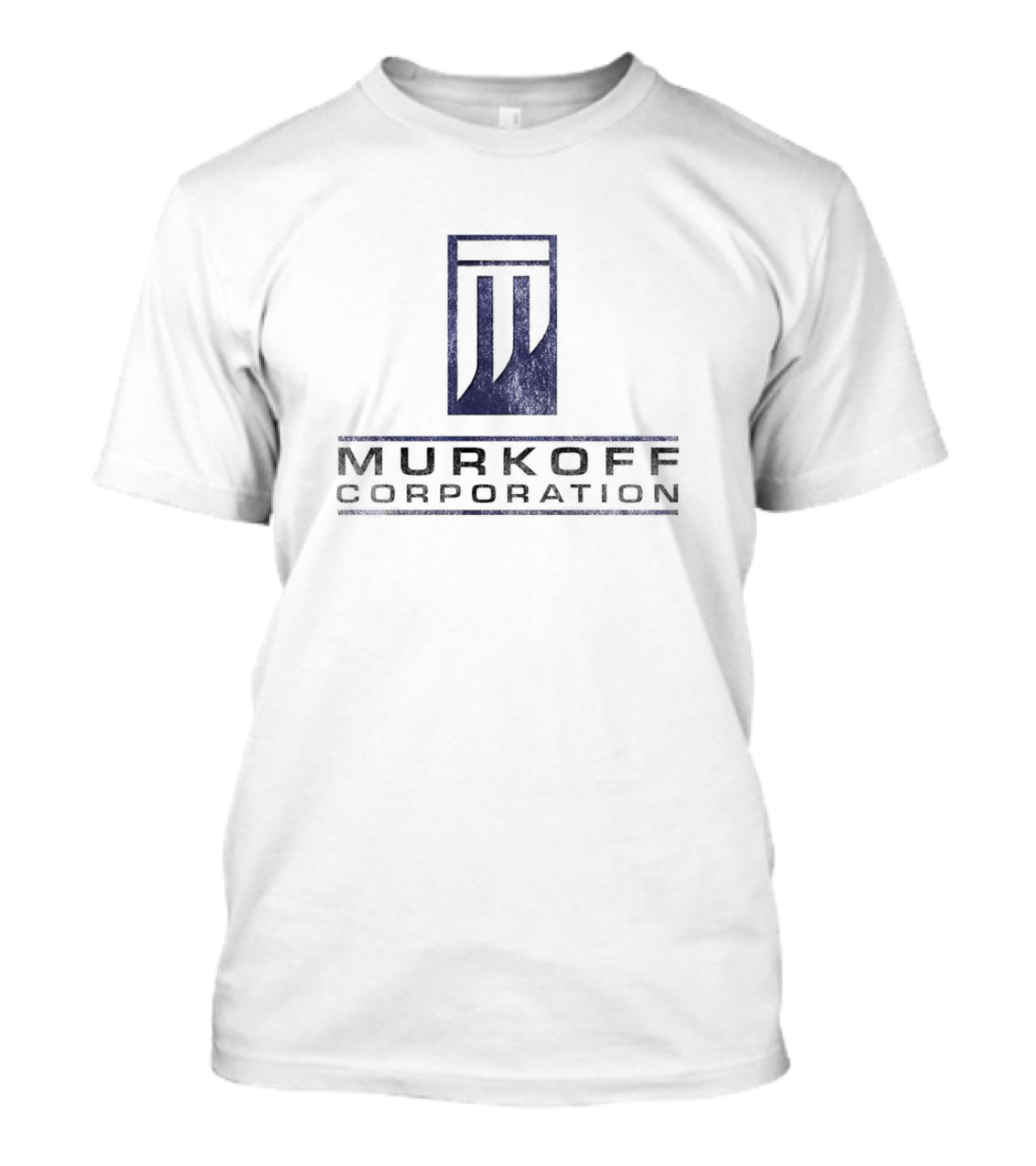 Murkoff Corporation Logo In Blue And Black T-Shirt
