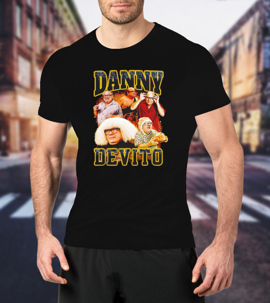 Danny Devito Iconic Character Montage T-Shirt