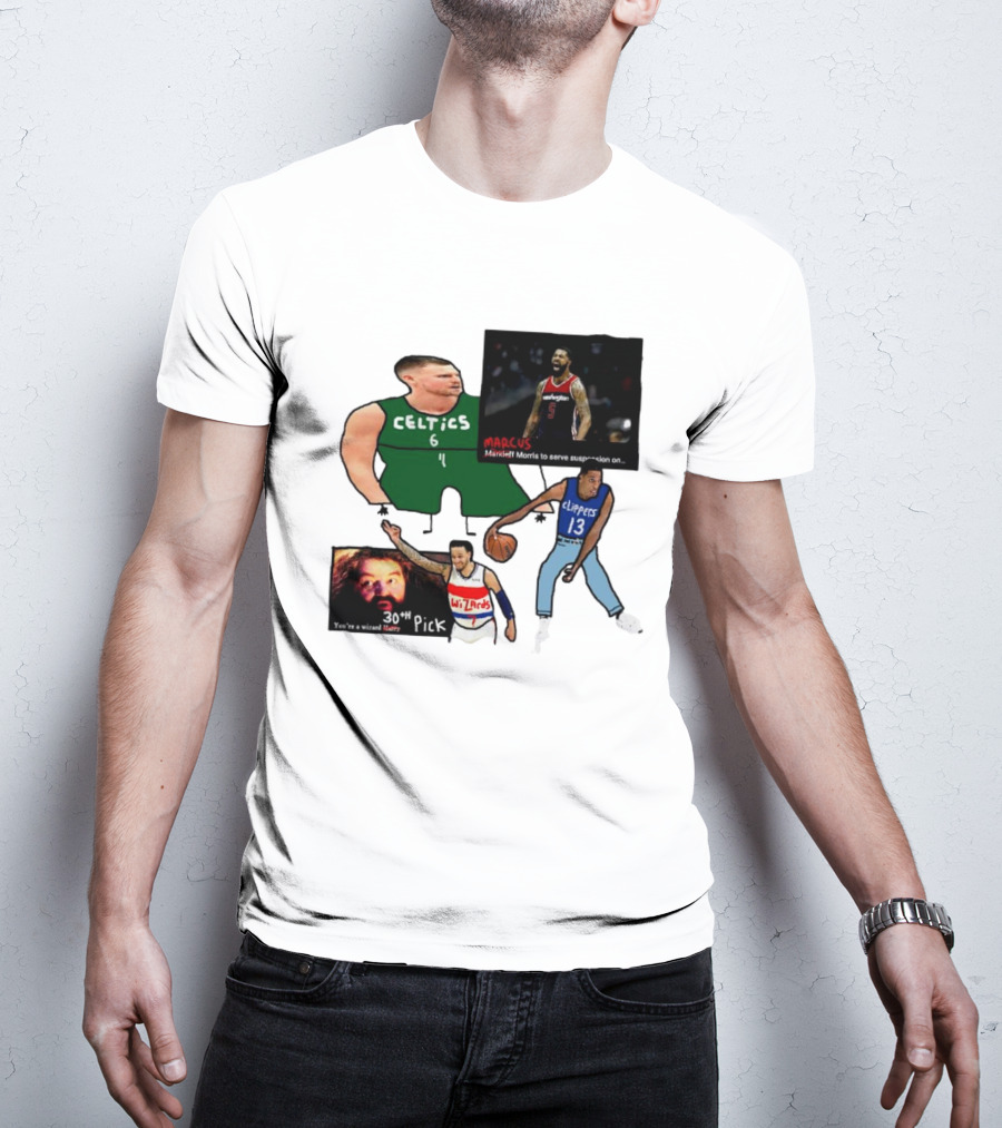 If Y’all Are Having Trouble Visualizing The Celtics Marcus Morris Wizards 30th Pick Clippers T-Shirt