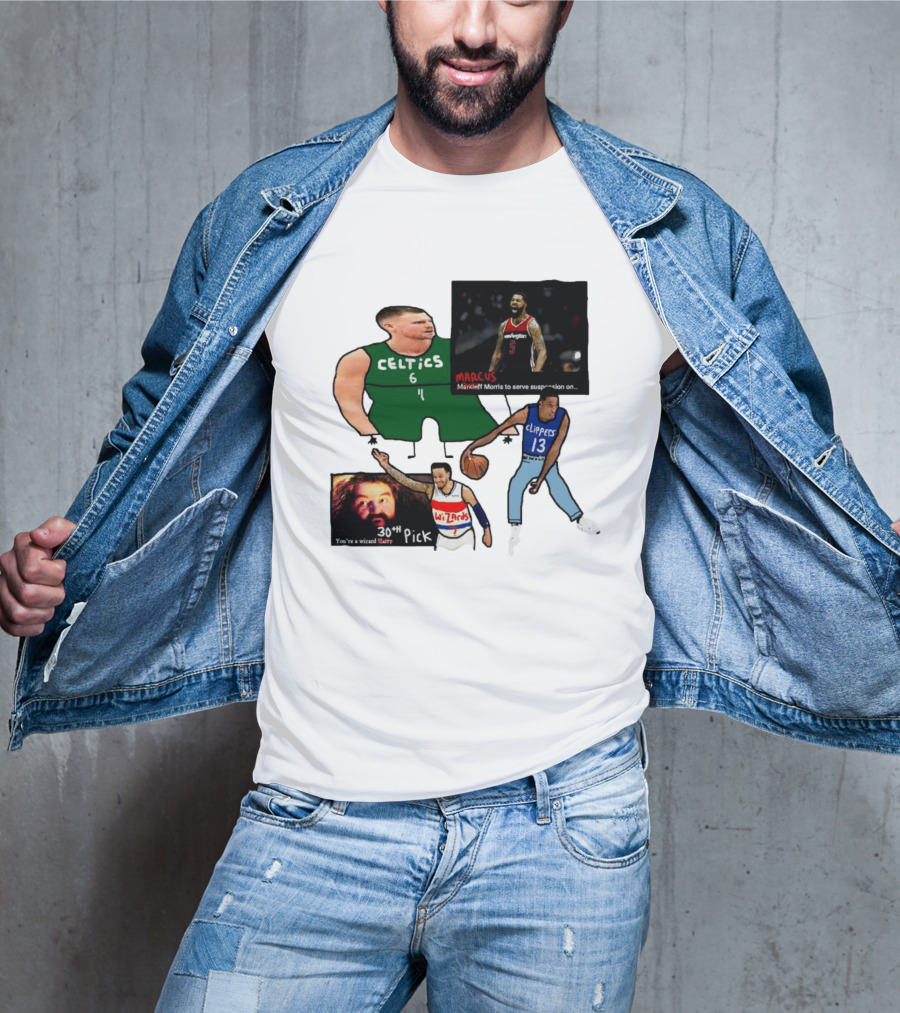 If Y’all Are Having Trouble Visualizing The Celtics Marcus Morris Wizards 30th Pick Clippers T-Shirt