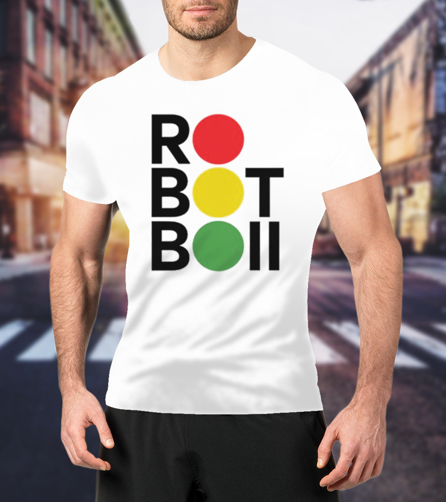 ROBOT BOII Traffic Light Colors T-Shirt
